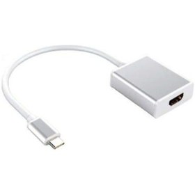 Resim Type-C To Hdmi Çevirici Dönüştürücü Kablosu Usb 3.1 Tak Çalıştır 