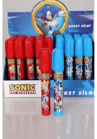 Resim Lisanslı Sonıc Mekanik Roket Silgi 