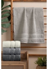 Resim Altınbaşak Jakarlı 4 Lü 50x90 El Havlusu Nori V2 Renkli 