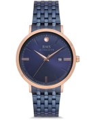 Resim RMS ROMANSON&CO. GRAND ROMANSON GR.1.AG1305.15 LACİVERT KORDONLU ERKEK KOL SAATİ 