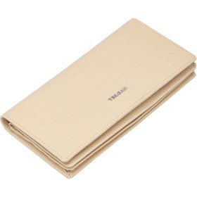 Resim Krem Deri Kadın Cüzdan - S1CB00005685-N30 