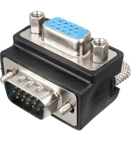 Resim Elektromer Powermaster Vga Dişi Erkek Çevirici 90° Derece L Tip 