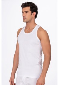 Resim Kompedan Erkek Ribana Sporcu Atlet Beyaz K0058-beyaz 