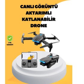 Resim Urfakent Wifi Fpv Canlı Görüntü Aktarımlı Katlanabilir Drone 