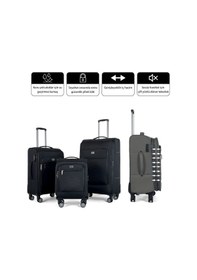 Resim Reymond Luggage Reymond Oasis Serisi Kumaş Yüzeyli Valiz - Lacivert / Büyük Boy 