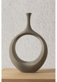 Resim Koza Home Galante Özel Taş Doku Yeşil İskandinav Seramik Vazo 10x30x35cm 62 Standart 
