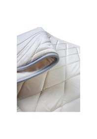 Resim İsme Özel Nakışlı Kapitone Süngerli Yumuşak Seccade - Krem Krem 