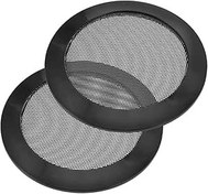 Resim Beatifufu 6 İnç Araba Hoparlör Izgarası Kapağı Subwoofer Evrensel Uyum Için Şık Tasarım 