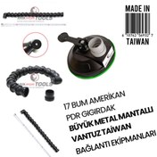 Resim ARIKPDRTOOLS 17 Bum Amerikan Gıgırdak Mandallı Büyük Vantuz 