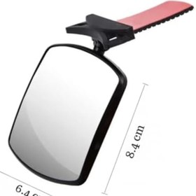 Resim SkyGOO KDot Bebek Araç İç Dikiz Aynası, 360° Ayarlanabilir, 8x6 cm, Kırılmaz ABS ve Cam revify 827927 