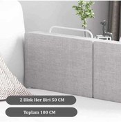 Resim 100 Cm Yatak Bariyeri Bebek Ve Çocuk Korkuluğu Güvenlik Bariyeri 