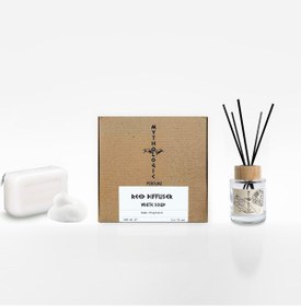 Resim MYTHOLOGIC PERFUME Bambu Çubuklu Oda Kokusu Reed Diffuser White Soap Beyaz Sabun 100ml 