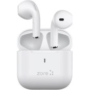 Resim Zore BTK-ZR71 Kulak Içi Bluetooth Kulaklık, Beyaz 