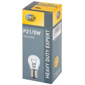 Resim Hella AMPUL 93 ÇIFTLI 24V 21/5W P21/5W-HALOJEN BAY15d ÜNIVERSAL 