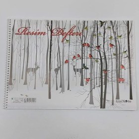 Resim Dizayn Çinar 25X35 Spr. Resim Defteri 15 YP.33000 