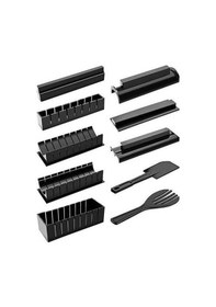 Resim Dancemonkey Ev Yapımı Sushi Seti - 10 Parçalı Prof. Sushi Kalıpları & Aletler 