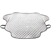 Resim Otomatik Cam Örtüsü: Magneetik, Kalın, Buz Ve Kar Engeli, Gümüş Renk, 157x126 Cm L Boy 