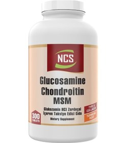 Resim Ncs Glucosamine Chondroitin Msm Collagen Glukozamin 300 Tablet 
