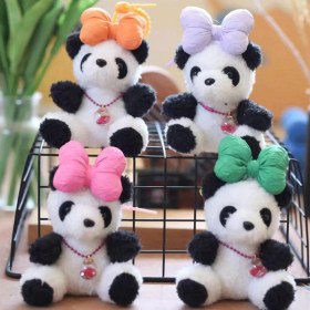 Resim Dzjjna Yeni 1 Adet Iyi Şanslar Karikatür Peluş Oyuncak Bebek Anahtarlık Sevimli Bebek Anahtar Küçük Kolye (Yurt Dışından) 