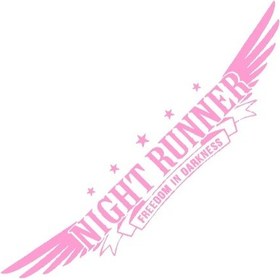 Resim Yumuşak Pembe-30cm X 5.5cm-araba Süslemeleri Ön Cam Çıkartmaları Otomatik Arka Cam Aksesuarları Jdm Gece Koşucu Vinil Ç 