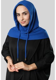 Resim Saks Mavisi Bağcıklı Salaş Balaklava Boyunluklu Bere Triko Düz 2326 24 Saks Mavi 