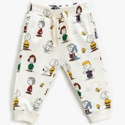 Resim Koton Erkek Bebek Lisanslı Cepli Snoopy Baskılı Jogger Eşofman Altı 3smb40043tk 