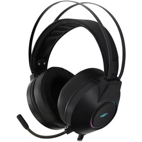 Resim MF PRODUCT 0161 Rgb Kablolu Kulak Üstü Gaming Kulaklık 7.1 Siyah 