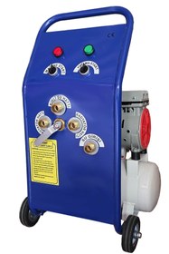 Resim Seybomak Havalı Petek Temizleme Makinesi Çift Yönlü mavi 1 hp 