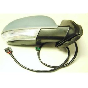 Resim SPJ E-1938 Dış Dikiz Aynası Jetta Elektrikli Ayna 05/10 Astarlı Sinyalli Sağ 