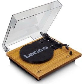 Resim Lenco LS-10WD Dahili Hoparlörlü Ahşap Açık Kahverengi Pikap 