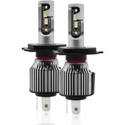 Resim Samdoo H4/9003 Led Far Ampulü 12000lm 6500k Ultra Parlak, Ip68 Su Geçirmez, 2 Adet 