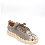 Resim Mariolucci Kadın Spor Ayakkabı Hakiki Vizon Deri 