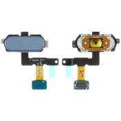 Resim Kdr Samsung Uyumlu Galaxy J7 Pro J730 Home Orta Tuş Bordu Filmi Gri 