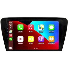 Resim Celali Tuning Skoda Octavia 2013-2019 Android 12 Carplay Navigasyon Multimedya - 4gb Ram 64gb Hdd 