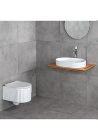 Resim Et-w1000 Asma Klozet Parlak Beyaz 