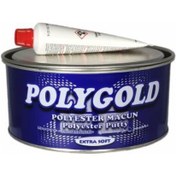 Resim Polygold Galvaniz Polyester Extra Soft Çelik Kaporta Macunu 1 kg 