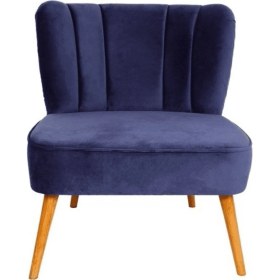 Resim Ze10 Design Moon River Tekli Koltuk Lacivert 