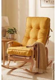 Resim Reyo Santorini Kapitoneli Tv Koltuğu Baba Koltuğu Sallanan Sandal 