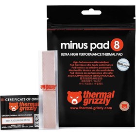 Resim Genel Markalar Grizzly Minus Pad 8 120x20mm / 3mm Termal Pad (TG-MP8-120-20-30-1R) 