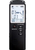 Resim Otomatik Ses Kaydedici Hoparlörlü Usb Şarj Edilebilir Diktafon Lcd Kaydedici Çok İşlevli Dijital Ses Ve Mp3 Müzik Çalar 64 Gb 