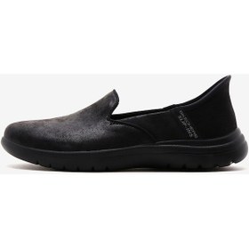 Resim Skechers Slip-Ins: On-The-Go Flex - Captivating Kadın Siyah Yürüyüş Ayakkabısı 136544 Bbk 