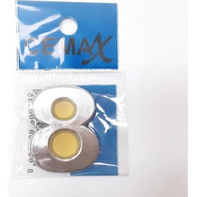 Resim 4 cm Plastik Krom Kaplama Kapı Numarası - 8 