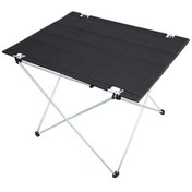 Resim Panipal Katlanabilir, Kamp ve Piknik Masası, Omuz Askılı Taşıma Çantasıyla - Siyah 