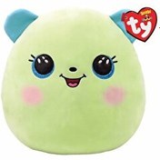 Resim TY Clover Yeşil Ayı Squishy 35 Cm 