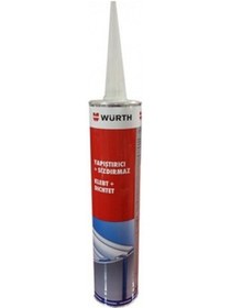 Resim Würth Yapıştırıcı sızdırmaz Yüksek Mukavemetli Siyah Silikon 300m 