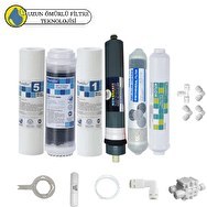 Resim Pemax Water Solutions Purefer Açık Kasa Çift Sedimentli Sertifikalı 6'lı Platinium Mebran Şeffaf 4'lü Mineral 