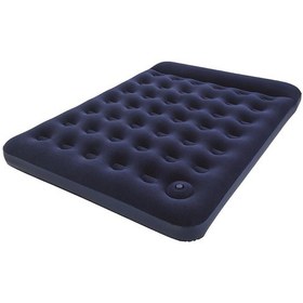 Resim Bestway Pavillo Queen Flocked Air Bed Çift Kişilik Şişme Kamp Yatak Lacivert Lacivert 