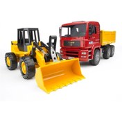 Resim NW NessiWorld Nessiworld Man Damperli Kamyon Ve Fr 130 Kepçe 