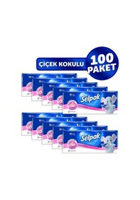 Resim Selpak® Çiçek Kokulu Mendil 10 x 10 Adet 