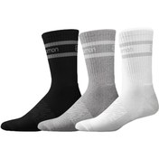 Resim Salomon Life 3P Unisex Çorap Siyah/Gri/Beyaz 